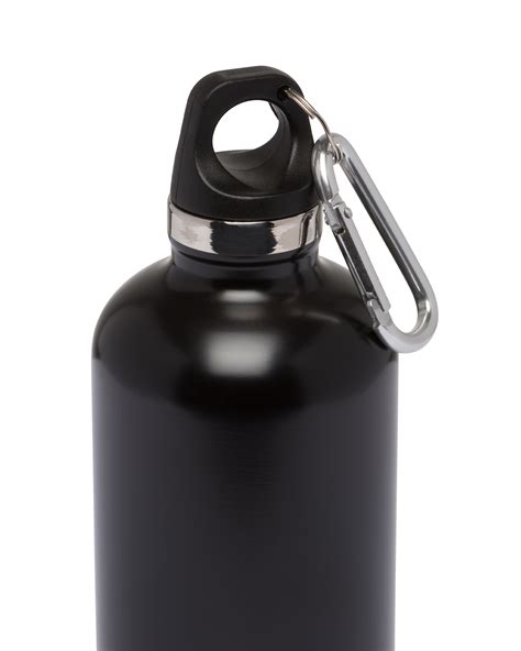 White/black Stainless steel insulated water bottle, 500 ml 